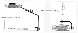 Светильник светодиодный Aquanest M<sup>8</sup>&nbsp;II&nbsp;Aquarium light полного спектра для рифовых аквариумов, 80&nbsp;Вт