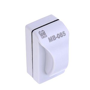 Магнитный скребок SunSun MB-085 плавающий малый, белый, 88х48×60 мм