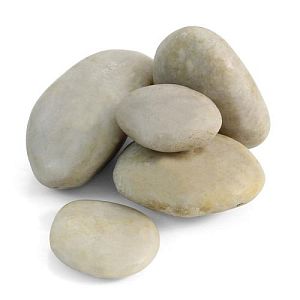 Галька Laguna серая S/GM, 1 кг, 30−60 мм