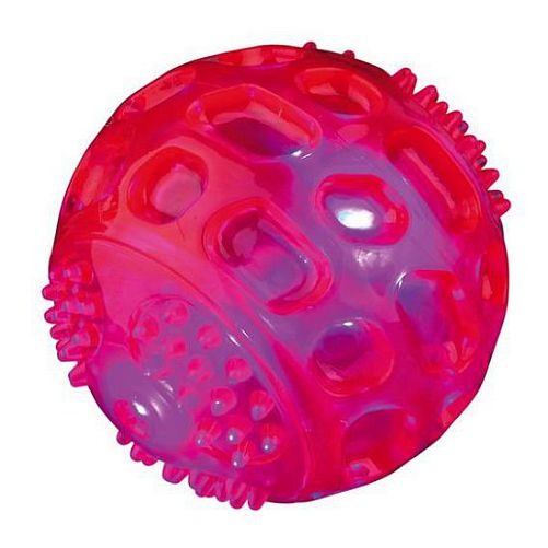 Игрушка-мяч TRIXIE светящийся, силикон, цвета в ассортименте, D 5,5
