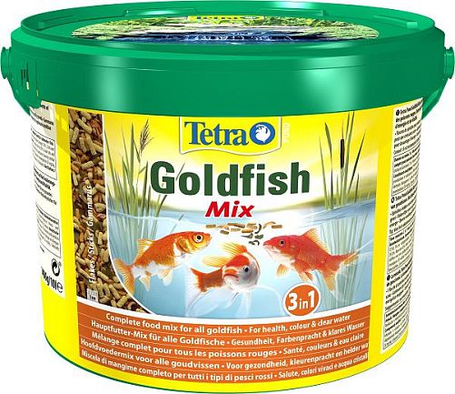 Корм Tetra Pond GoldMix для золотых рыб смесь 10 л
