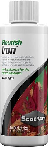 Добавка железа Seachem Flourish iron, 100 мл, 5 мл на 200 л