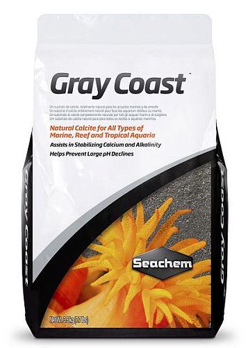 Грунт Seachem Gray Coast для аквариума, 10 кг