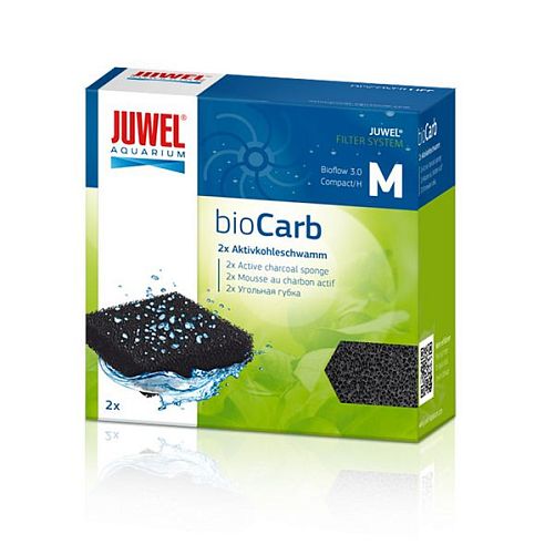 Губка угольная JUWEL BioCarb M для фильтра Compact/Bioflow 3.0