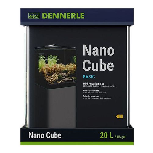 Аквариум Dennerle Nano Cube Basic с фильтром и освещением, 20 л
