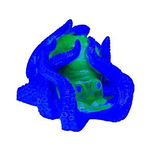 Декорация с GLO-эффектом GLOFISH «Осьминог», 10,2×10,2×7,6 см