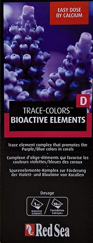 Red Sea Coral Colors D добавка микроэлементов для кораллов, 500 мл