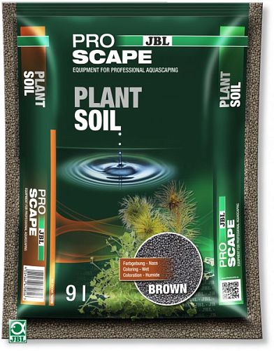JBL ProScape PlantSoil BROWN питательный грунт для растительных аквариумов, коричневый, 9 л
