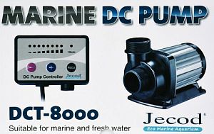 Подъемная помпа Jecod DCT-8000 с контроллером, 65 Вт, h 4,5 м, 8000 л/ч