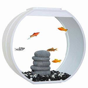 Аквариум AA-Aquariums «Deco O UPG», 20 л, белый, 395х207×375 мм