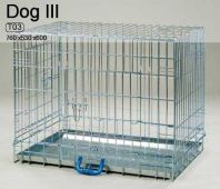 Клетка INTER ZOO DOG III разборная для собак, 760x530x600 мм