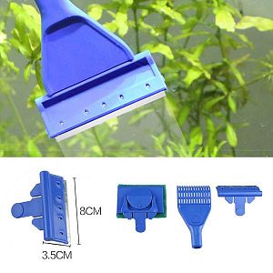 Скребок 6-in-1 SUNSUN SX-06 многофункциональный телескопический с набором насадок, 54−80 см