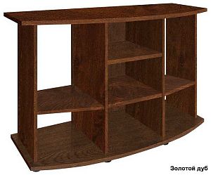 Подставка без дверок Biodesign ПАНОРАМА 350&nbsp;чёрная шагрень, влагостойкая плита ЛДСП 16/22&nbsp;мм, 131х51&times;82&nbsp;см