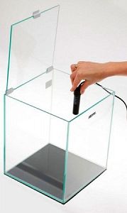 Aquael Shrimp Set SMART 10 аквариум черный, 10 л