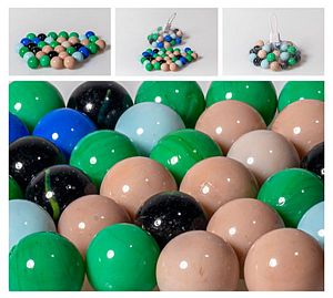 Марблсы Barbus в сетке МИКС шары 16 мм, 200 г