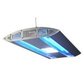 Светильник Aqua Medic OCEAN LIGHT PLUS серебряный, 2х150 Вт+2 T5х54 Вт, 1,2 м от интернет-магазина STELLEX AQUA