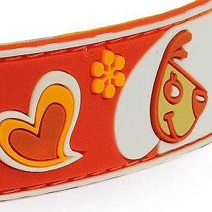 COMFY Поводок ANDI резина+подкладка с рисунком