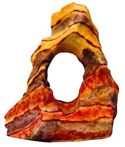 Декор Prime «Радужный камень», пластик, 115х80×135 мм