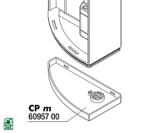 JBL Нижняя крышка для фильтра JBL CristalProfi m greenline, арт. 6 095 700