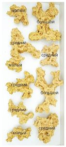Камень биокерамика риф средний, 20−30 см, цена за 1 шт.