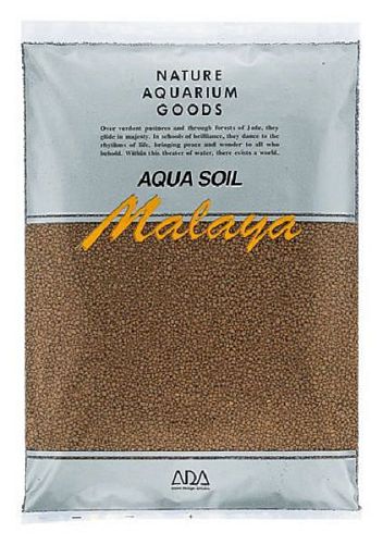 Malaya Aqua Soil ADA грунт для аквариума питательный,  9 л
