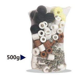 Смесь биозаполнителей SUNSUN MIX 7&nbsp;видов для фильтров, 500&nbsp;г