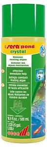 Sera Pond CRYSTAL средство для очистки мутной воды в пруду, 500 мл