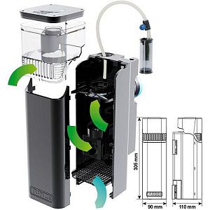 Скиммер Tunze DOC SKIMMER 9004 DC с контроллером до 60−250 л, 5−10 Вт, 200 л/ч, 110х90×305 мм