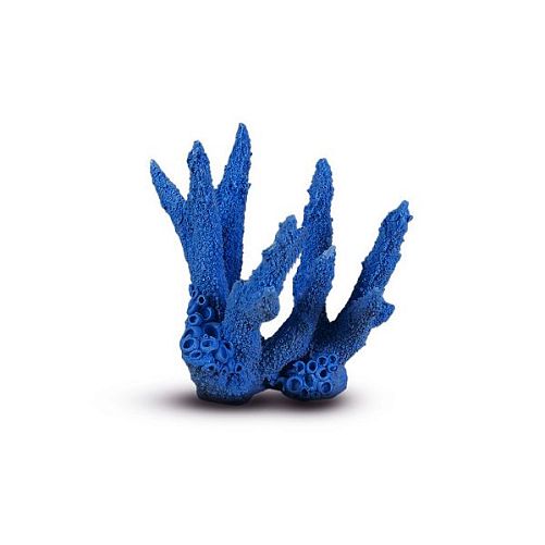 Коралл Коралловый пальчик Синий 13,5х14х11,5 см