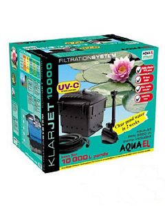 Aquael садовый фильтр Klar Jet 10 000 (ф.MAXI-1 + встр. УФО 9Вт + PFN3500+шланг)