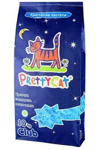 Наполнитель PrettyCat Кристаллы Чистоты силикагелевый для кошачьего туалета