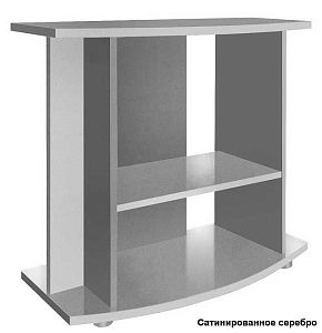 Подставка без дверок Biodesign ПАНОРАМА 140 чёрная шагрень, влагостойкая плита ЛДСП 16 мм, 86х41×74 см