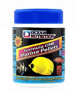 Корм Ocean Nutrition Formula 1 Marine Pellet Small для хищных рыб, гранулы 1,2 мм, 200 г