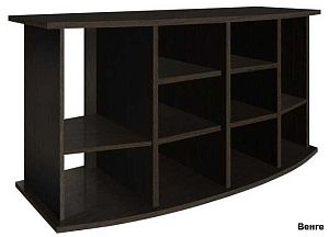 Подставка без дверок Biodesign ПАНОРАМА 600&nbsp;черная шагрень, влагостойкая плита ЛДСП 16/22&nbsp;мм, 161х66&times;82&nbsp;см