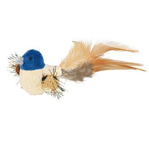 Игрушка TRIXIE «Птичка», 8 см, плюш, перья
