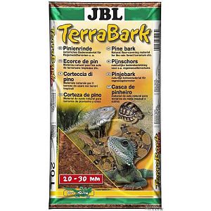 Донный субстрат JBL TerraBark из коры пинии для террариумов, гранулы 20−30 мм, 20 л