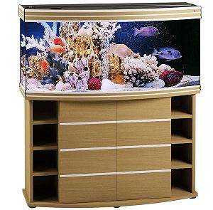 Аквариум Псевдоморе с тумбой STELLEX AQUA 300, 300 л, 126x51×139 см