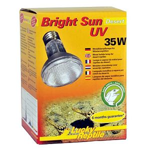 Lucky Reptile Bright Sun UV Desert лампа для террариумов, 35 Вт, цоколь Е27