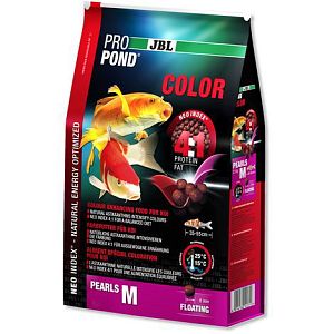 Корм JBL ProPond Color M для усиления окраски средних карпов кои, гранулы 5 кг  (12 л)