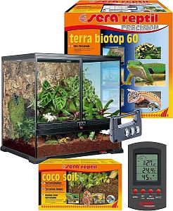 Террариум Sera Reptil Terra Biotop 60, 60х60×45 см