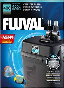 Fluval 406 внешний аквариумный фильтр, 1450 л/ч