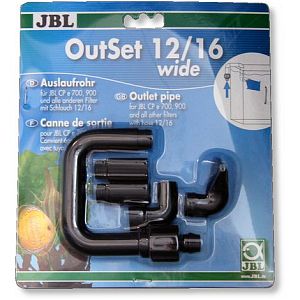 Комплект JBL OutSet wide 12/16 с рассекателем для выпуска воды из внешнего фильтра CP e40x/70x/90x