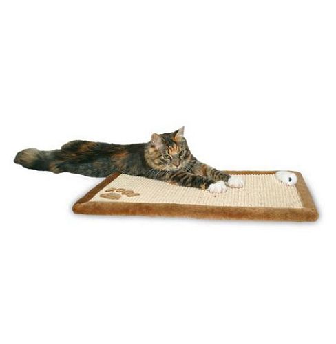 Когтеточка-коврик TRIXIE для кошек, коричневый, 55х35 см