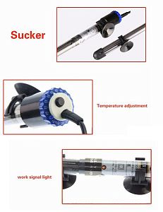 Нагреватель SunSun JRB-210&nbsp;с&nbsp;терморегулятором, 100&nbsp;Вт