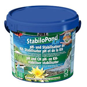 JBL StabiloPond KH средство для стабилизации pH в садовых прудах, 2,5 кг