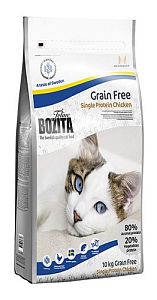Корм BOZITA Feline Funktion Grain Free Single Protein Chicken беззерновой для взрослых и растущих кошек