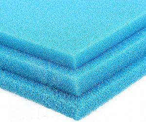 Фильтровальная губка SUNSUN голубая, 50х50&times;2&nbsp;см