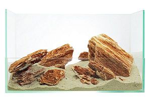 Набор камней GLOXY &laquo;Красный утес&raquo; разных размеров, 20&nbsp;кг