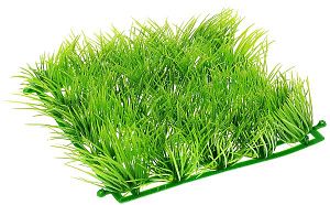 Пластиковый коврик Barbus зелёный 15*15 см