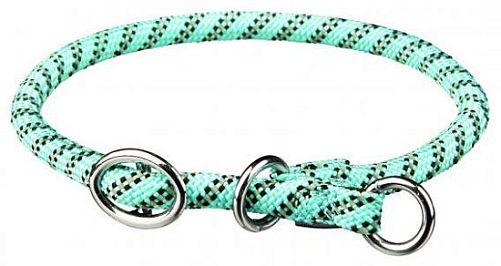 Ошейник-удавка TRIXIE Sporty Rope, M: 45 см, D 8 мм, светло-синий